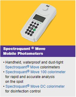 Spectroquant move mobile Photometers